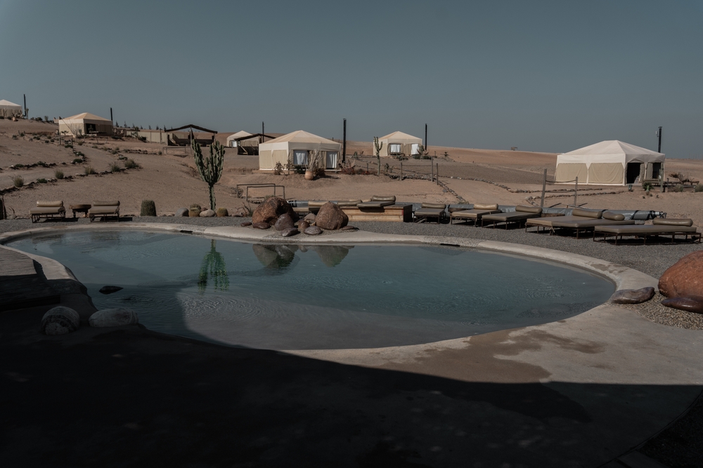 Noche en el desierto Agafay desde Marrakech